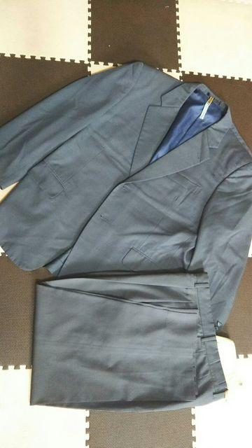 DELU HOMBRE グレー 背広上下 美品 < 男性ファッション DELU HOMBRE グレー 背広上下 美品 < 男性ファッションの