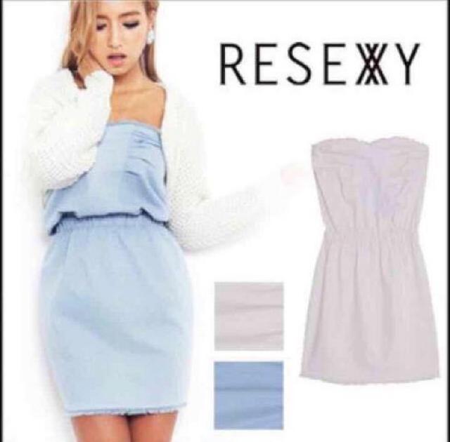 スタイルUP●定価5,990円●RESEXXY リゼクシー ●デニムベアミニワンピース●水色 デニムブルー < ブランド  スタイルUP●定価5,990円●RESEXXY リゼクシー ●デニムベアミニワンピース●水色 デニムブルー < ブランドの