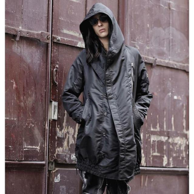 Vi KMRii P Hooded Monolith Coat 1   uh 