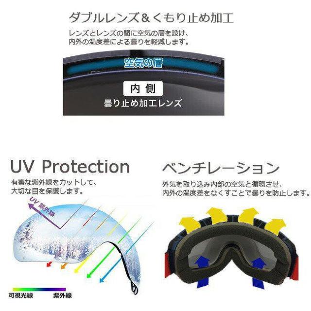 スノーゴーグル OP ダブルレンズ ヘルメット対応 男女兼用 OPS-901 < レジャー/スポーツ  スノーゴーグル OP ダブルレンズ ヘルメット対応 男女兼用 OPS-901 < レジャー/スポーツの