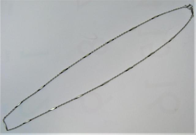 極美品 Pt850 プラチナ デザイン ネックレス 43cm r < 女性アクセサリー/時計  極美品 Pt850 プラチナ デザイン ネックレス 43cm r < 女性アクセサリー/時計の