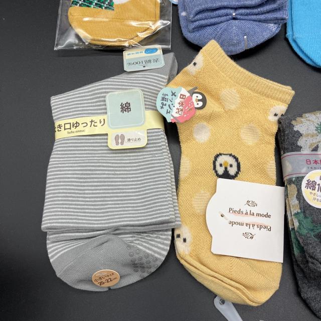 即決 新品 未使用 靴下 ソックス 8足セット < 女性ファッション  即決 新品 未使用 靴下 ソックス 8足セット < 女性ファッションの