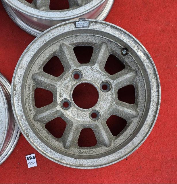 希少当時物★BRIDGESTONE ZONA SPOKE 6☆ 13インチ5.5J+20 4穴PCD114.3ハブ径72mm ホイ < 自動車/バイク 希少当時物★BRIDGESTONE ZONA SPOKE 6☆ 13インチ5.5J+20 4穴PCD114.3ハブ径72mm ホイ < 自動車/バイク