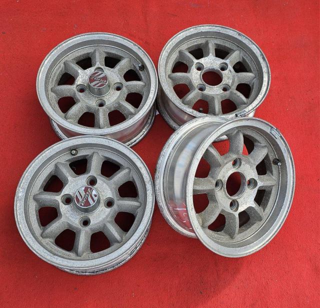 希少当時物★BRIDGESTONE ZONA SPOKE 6☆ 13インチ5.5J+20 4穴PCD114.3ハブ径72mm ホイ < 自動車/バイク 希少当時物★BRIDGESTONE ZONA SPOKE 6☆ 13インチ5.5J+20 4穴PCD114.3ハブ径72mm ホイ < 自動車/バイク