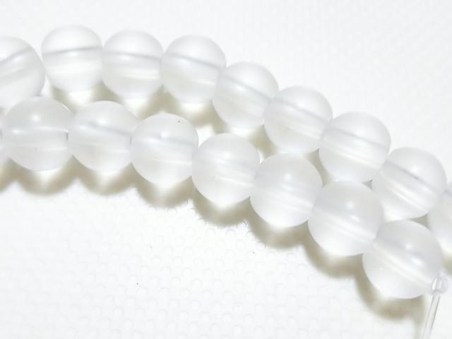 天然石★フロスト水晶 ラウンド6mm 半連 < 女性アクセサリー/時計 天然石★フロスト水晶 ラウンド6mm 半連 < 女性アクセサリー/時計の