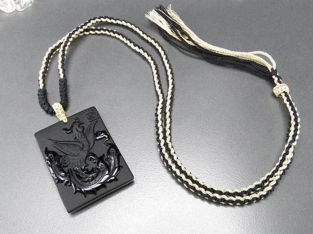 天然石オブシディアン龍鳳彫り木綿ネックレス2点セット双喜結婚祝い夫婦縁 < 女性アクセサリー/時計 天然石オブシディアン龍鳳彫り木綿ネックレス2点セット双喜結婚祝い夫婦縁 < 女性アクセサリー/時計の