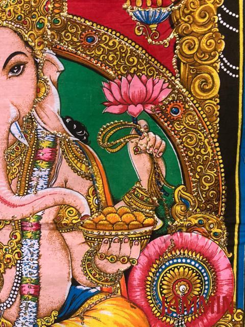 ガネーシャ神タペストリー ガネーシャ 夢をかなえるゾウ アジアン エスニック < インテリア/ライフ ガネーシャ神タペストリー ガネーシャ 夢をかなえるゾウ アジアン エスニック < インテリア/ライフの