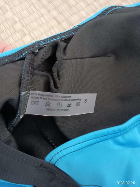 新品 レディース スポーティ ワンピース水着 黒×水色 JP…S/M < 女性ファッション 新品 レディース スポーティ ワンピース水着 黒×水色 JP…S/M < 女性ファッションの