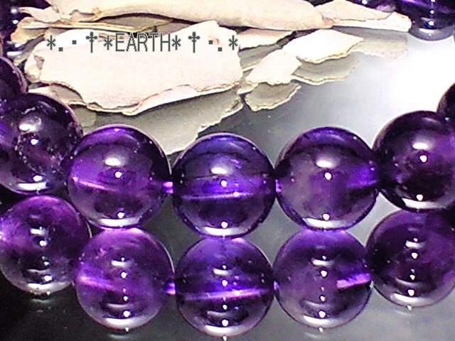 天然石★8ミリ高級アメジストAAA紫水晶数珠 < 女性アクセサリー/時計 天然石★8ミリ高級アメジストAAA紫水晶数珠 < 女性アクセサリー/時計の