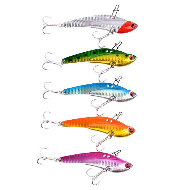 メタルバイブレーション ルアー5個セット 26g 73mm ジグ < レジャー/スポーツ メタルバイブレーション ルアー5個セット 26g 73mm ジグ < レジャー/スポーツの