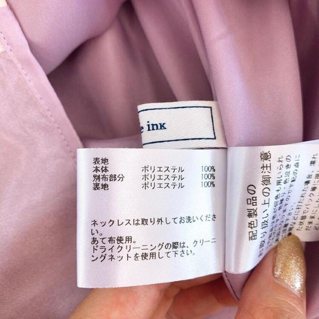 ◆marble ink/マーブルインク◆バイカラーミニワンピ★ピンク×ホワイト9AR*結婚式♪ < ブランド  ◆marble ink/マーブルインク◆バイカラーミニワンピ★ピンク×ホワイト9AR*結婚式♪ < ブランドの