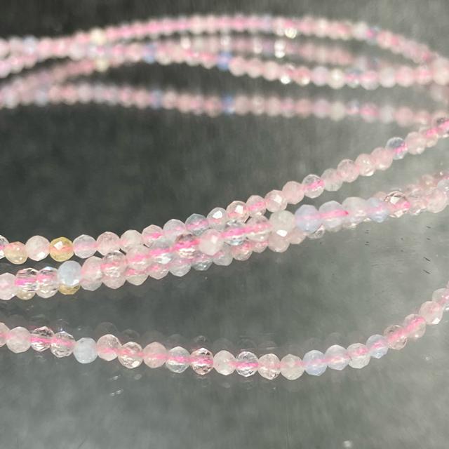 《ネックレス》天然石ミックスベリル アジャスター付きネックレス < 女性アクセサリー/時計  《ネックレス》天然石ミックスベリル アジャスター付きネックレス < 女性アクセサリー/時計の