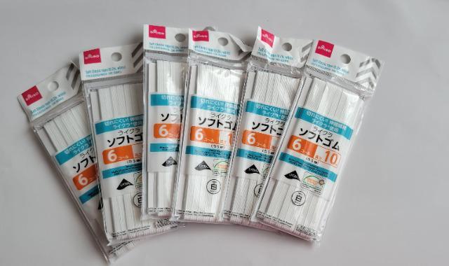 ポイント消化に! ライクラソフトゴム 6コール 10M 6セット 白 ハンドメイド材料 < ペット/手芸/園芸  ポイント消化に! ライクラソフトゴム 6コール 10M 6セット 白 ハンドメイド材料  < ペット/手芸/園芸の