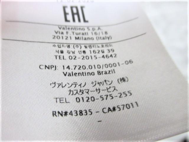 ��VALENTINO ���@�����e�B�m �v�����g �r�b�O ���S T�V���c/�����Y/XS/�����V�샂�f��