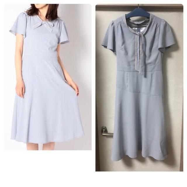 ミッシュマッシュ ボウタイ取り外しワンピース  < ブランド  ミッシュマッシュ ボウタイ取り外しワンピース   < ブランドの