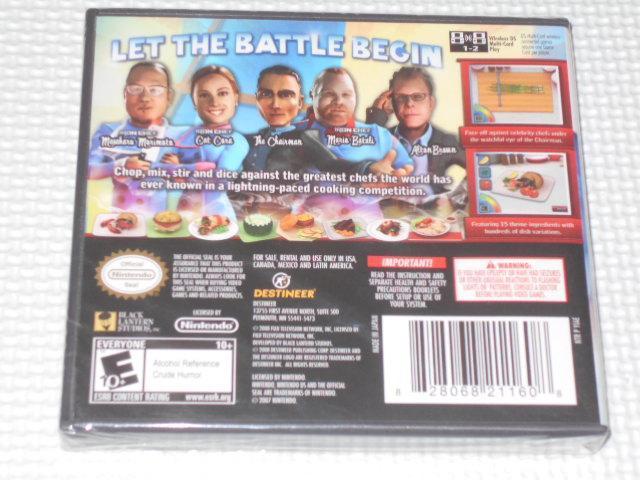 DS★IRON CHEF AMERICA SUPREME CUISINE 海外版 北米版 < ゲーム本体/ソフト  DS★IRON CHEF AMERICA SUPREME CUISINE 海外版 北米版 < ゲーム本体/ソフトの