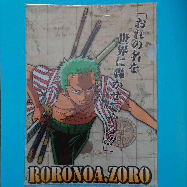 クリアファイル ゾロ Glico?ONEPIECE 未使用 < アニメ/コミック/キャラクター クリアファイル ゾロ Glico?ONEPIECE 未使用 < アニメ/コミック/キャラクターの
