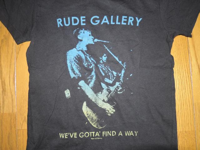 RUDE GALLERY ルードギャラリー Tシャツ 2 黒 バンド TEE 半袖Tシャツ カットソー < ブランド  RUDE GALLERY ルードギャラリー Tシャツ 2 黒 バンド TEE 半袖Tシャツ カットソー < ブランドの