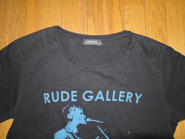 RUDE GALLERY ルードギャラリー Tシャツ 2 黒 バンド TEE 半袖Tシャツ カットソー < ブランド  RUDE GALLERY ルードギャラリー Tシャツ 2 黒 バンド TEE 半袖Tシャツ カットソー < ブランドの