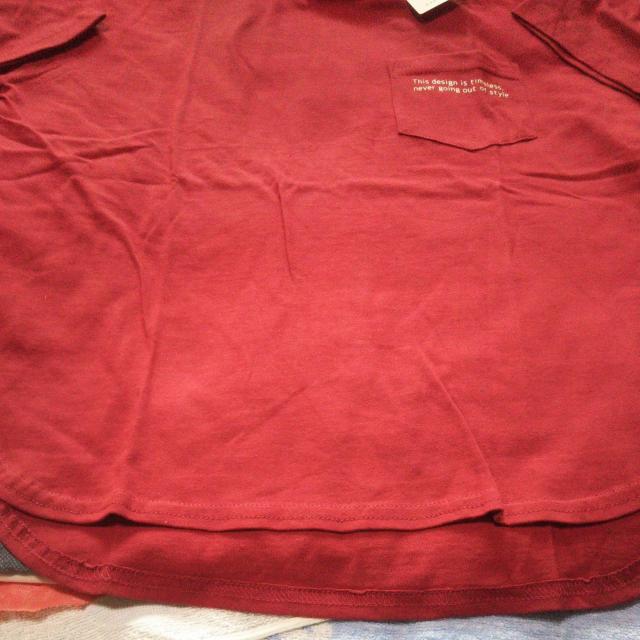 未使用新品タグ付ever closet プリントTee レッド140p 子供服 レディース半袖カットソー 送料無料即決 < 女性ファッション  未使用新品タグ付ever closet プリントTee レッド140p 子供服 レディース半袖カットソー 送料無料即決 < 女性ファッションの