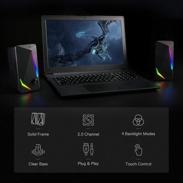 ヤフーショッピング14,700円 Redragon GS510 RGBデスクトップスピーカー2.0チャンネル < ゲーム本体/ソフト  ヤフーショッピング14,700円 Redragon GS510 RGBデスクトップスピーカー2.0チャンネル < ゲーム本体/ソフトの
