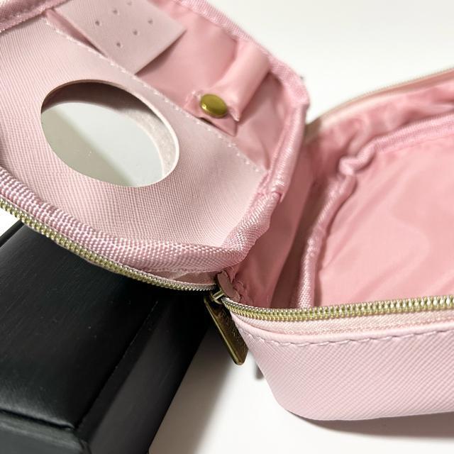 未使用品 FURLA フルラ ジュエリーケース アクセサリーケース ジュエリーポーチ ピアスケース レザー ピンク < 女性ファッション 未使用品 FURLA フルラ ジュエリーケース アクセサリーケース ジュエリーポーチ ピアスケース レザー ピンク < 女性ファッションの