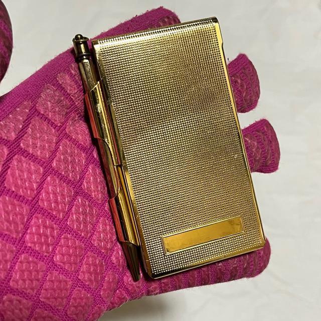 伝統工芸 本場筑前博多織 ミニメモ帳 ペン付き ゴールド 高級 ステーショナリー < インテリア/ライフ 伝統工芸 本場筑前博多織 ミニメモ帳 ペン付き ゴールド 高級 ステーショナリー < インテリア/ライフの