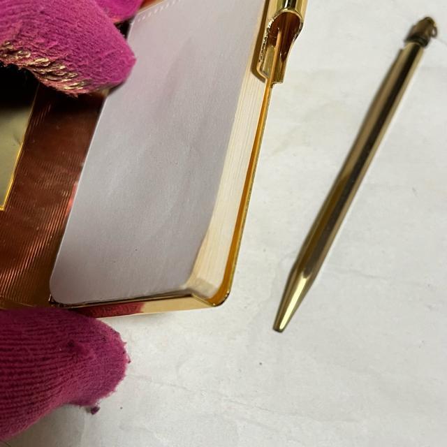 伝統工芸 本場筑前博多織 ミニメモ帳 ペン付き ゴールド 高級 ステーショナリー < インテリア/ライフ 伝統工芸 本場筑前博多織 ミニメモ帳 ペン付き ゴールド 高級 ステーショナリー < インテリア/ライフの