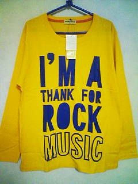 Aー498☆新品☆長袖<Sale>アメカジTシャツーA イエロー L < 男性ファッション  Aー498☆新品☆長袖<Sale>アメカジTシャツーA イエロー L  < 男性ファッションの