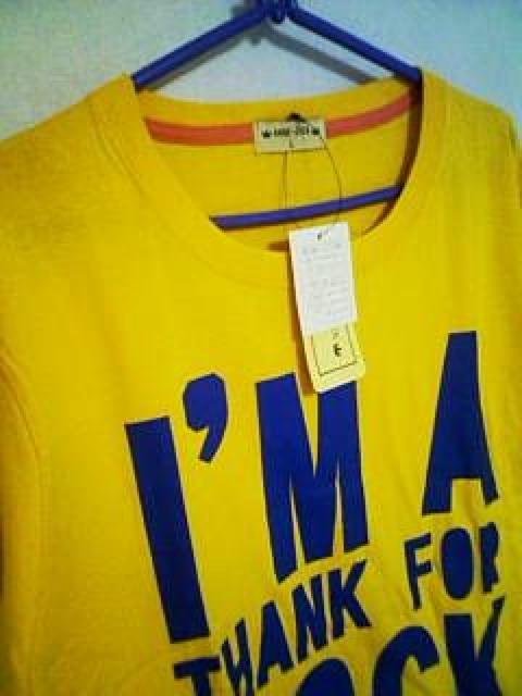 Aー498☆新品☆長袖<Sale>アメカジTシャツーA イエロー L < 男性ファッション  Aー498☆新品☆長袖<Sale>アメカジTシャツーA イエロー L < 男性ファッションの