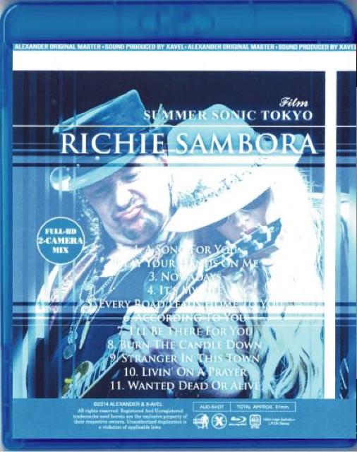 Richie Sambora T}\j2014Ib`[T{(Blu-Ray)  ^gObY 