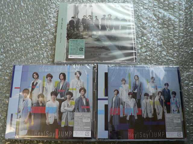 Hey!Say!JUMP【OVER THE TOP/Give Me Love】初回盤3枚set/新品 < タレントグッズ  Hey!Say!JUMP【OVER THE TOP/Give Me Love】初回盤3枚set/新品  < タレントグッズの