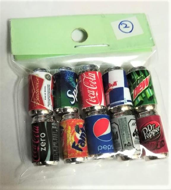 ミニチュア★缶10本セットB★レッドブル★ハイネケン他8本★ < おもちゃ  ミニチュア★缶10本セットB★レッドブル★ハイネケン他8本★  < おもちゃの