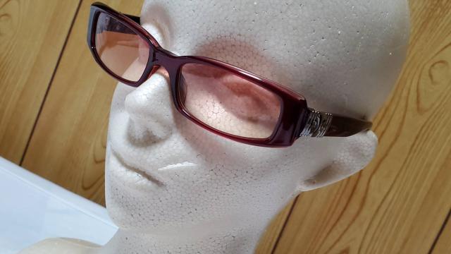 正規未 レア ブルガリ パレンテシ装飾 グラデーションサングラス 茶系赤×シルバークロス 付属有○眼鏡 アイウェア < ブランド  正規未 レア ブルガリ パレンテシ装飾 グラデーションサングラス 茶系赤×シルバークロス 付属有○眼鏡 アイウェア < ブランドの