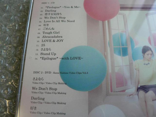 西野カナ【with Love】初回盤(CD+DVD)PV4曲+メイキング他出品 < タレントグッズ  西野カナ【with Love】初回盤(CD+DVD)PV4曲+メイキング他出品 < タレントグッズの