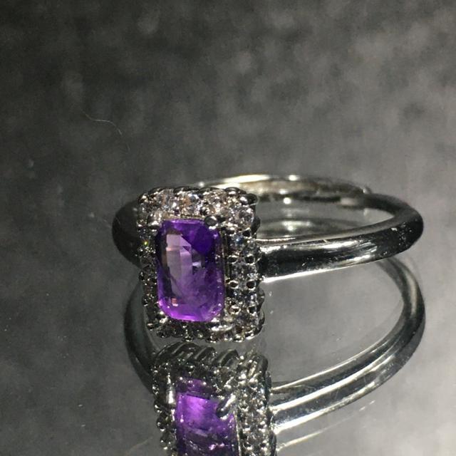 《No.R065》宝石質 アメジスト フリーサイズring < 男性アクセサリー/時計  《No.R065》宝石質 アメジスト フリーサイズring  < 男性アクセサリー/時計の
