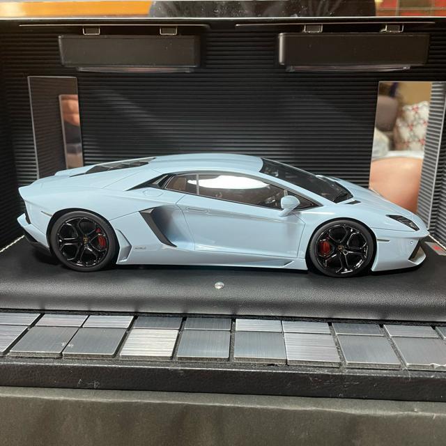 未展示品 MRコレクション1/18 ランボルギーニ アヴェンタドールLP700 ライトブルー < ホビー  未展示品 MRコレクション1/18 ランボルギーニ アヴェンタドールLP700 ライトブルー < ホビーの