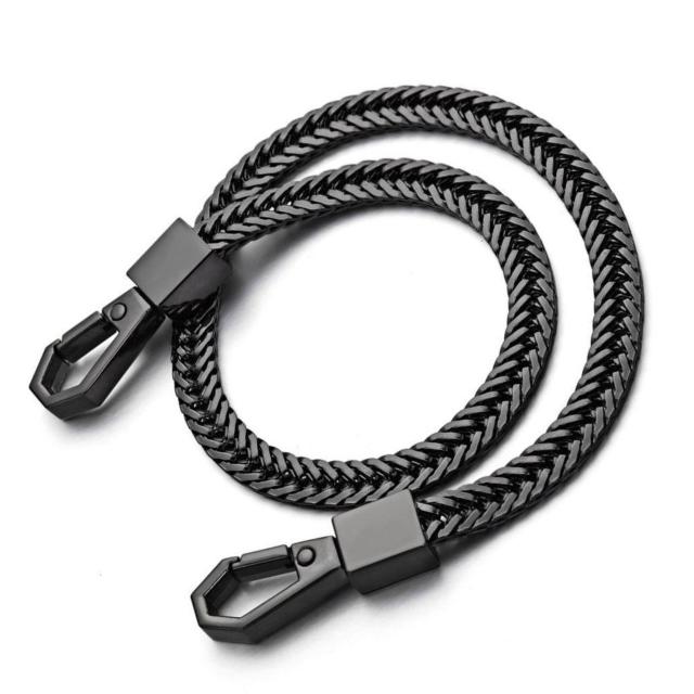 黒色 ブラック V字型 ウォレットチェーン お財布に デニム、ジーンズ、ジーパン、スラックス、パンツ < 男性アクセサリー/時計 黒色 ブラック V字型 ウォレットチェーン お財布に デニム、ジーンズ、ジーパン、スラックス、パンツ < 男性アクセサリー/時計の