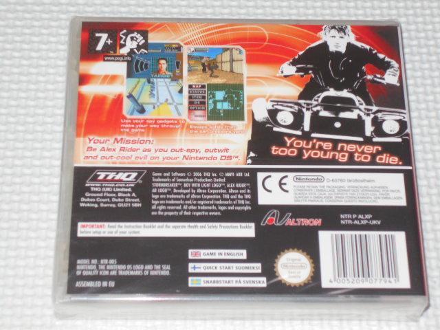 DS★ALEX RIDER STORMBREAKER 海外版 EU版★新品未開封 < ゲーム本体/ソフト  DS★ALEX RIDER STORMBREAKER 海外版 EU版★新品未開封 < ゲーム本体/ソフトの