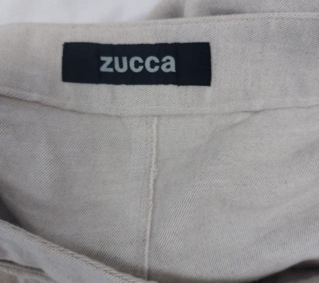 ZUCCA ベージュ きなり 綿麻混 セーラータイトスカート ヒザ下 M < 女性ファッション  ZUCCA ベージュ きなり 綿麻混 セーラータイトスカート ヒザ下 M < 女性ファッションの