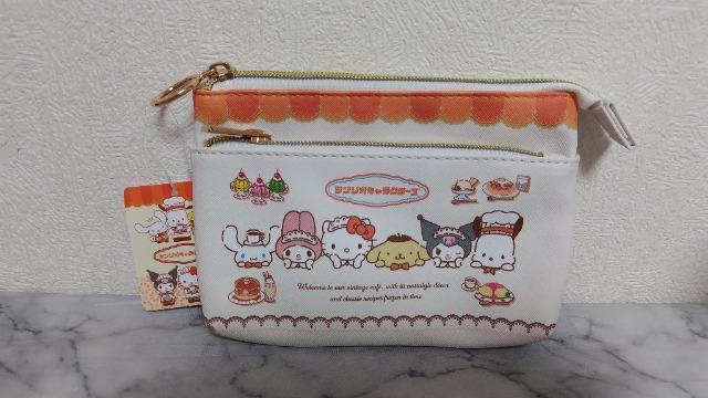 喫茶サンリオ 2段ポーチ < アニメ/コミック/キャラクター 喫茶サンリオ 2段ポーチ < アニメ/コミック/キャラクターの