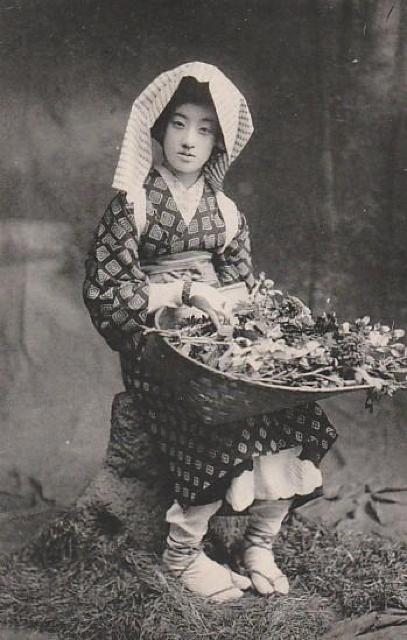 京都 大原女 戦前絵はがき 4種【F-52】 < ホビー 京都 大原女 戦前絵はがき 4種【F-52】 < ホビーの