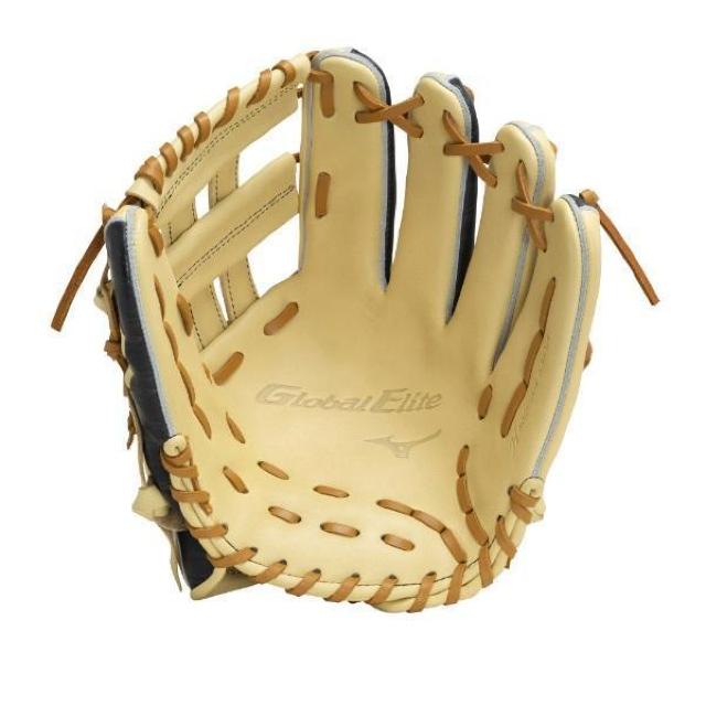 ☆MIZUNO ミズノ 軟式用 グローバルエリート HselectionSIGNA  グラブ グローブ☆ベージュ×ブラック☆湯もみ < レジャー/スポーツ  ☆MIZUNO ミズノ 軟式用 グローバルエリート HselectionSIGNA  グラブ グローブ☆ベージュ×ブラック☆湯もみ < レジャー/スポーツの