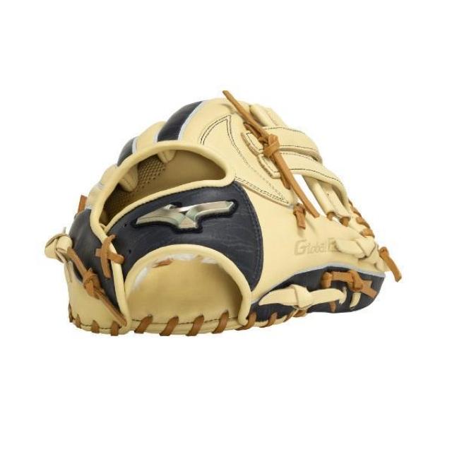 ☆MIZUNO ミズノ 軟式用 グローバルエリート HselectionSIGNA  グラブ グローブ☆ベージュ×ブラック☆湯もみ < レジャー/スポーツ  ☆MIZUNO ミズノ 軟式用 グローバルエリート HselectionSIGNA  グラブ グローブ☆ベージュ×ブラック☆湯もみ < レジャー/スポーツの