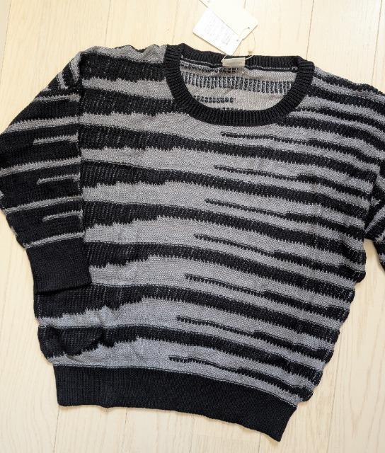 M★Vingtrois★やぶれ柄ニットプルオーバー★麻綿サマーセーター★新品★送料無料 < 女性ファッション M★Vingtrois★やぶれ柄ニットプルオーバー★麻綿サマーセーター★新品★送料無料 < 女性ファッションの