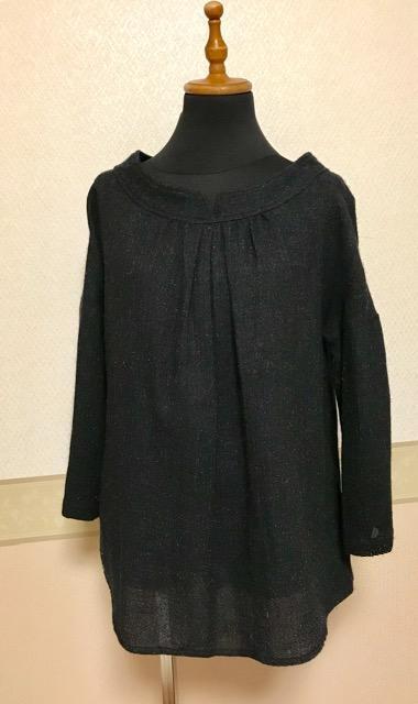 HUMAN WOMAN 未使用 タグ付きウールニット 黒 < 女性ファッション HUMAN WOMAN 未使用 タグ付きウールニット 黒 < 女性ファッションの