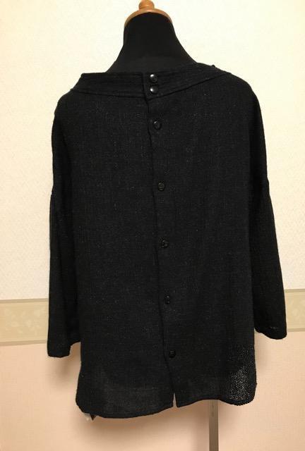 HUMAN WOMAN 未使用 タグ付きウールニット 黒 < 女性ファッション HUMAN WOMAN 未使用 タグ付きウールニット 黒 < 女性ファッションの