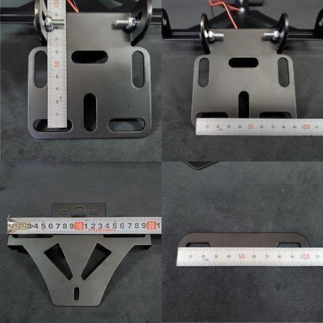 �t�F���_�[���X�L�b�g ���t���N�^�[ LED�i���o�[�� Ninja250 �� �� ������/�o�C�N