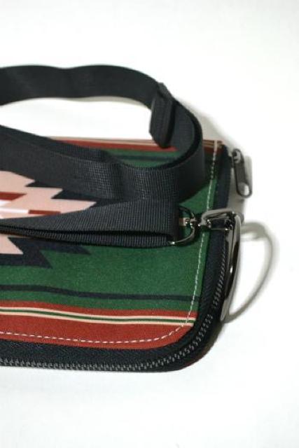 新品 チャイハネ オルテガ柄 長財布 ショルダーバッグ グリーン ウォレットバッグ パスケース カードケース 男女兼用 アウトドア < ブランド 新品 チャイハネ オルテガ柄 長財布 ショルダーバッグ グリーン ウォレットバッグ パスケース カードケース 男女兼用 アウトドア < ブランドの