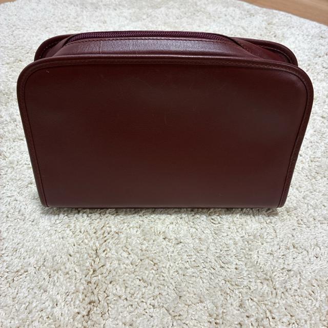 Cartier カルティエ マストライン クラッチバッグ ボルドー 箱付き